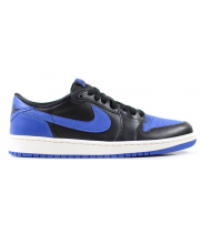 Nike Air Jordan 1 Low сине-черные