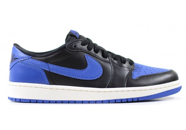 Nike Air Jordan 1 Low сине-черные