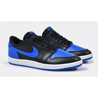 Nike Air Jordan 1 Low сине-черные