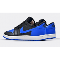 Nike Air Jordan 1 Low сине-черные
