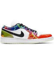 Кроссовки Air Jordan 1 Low Galaxy белые