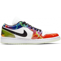 Кроссовки Air Jordan 1 Low Galaxy белые