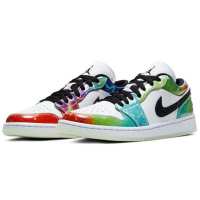 Кроссовки Air Jordan 1 Low Galaxy белые