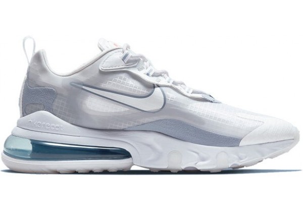 Кроссовки Nike Air Max 270 React White Light Smoke Grey