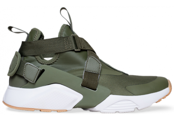 Кроссовки Air Huarache Ultra без шнурков хаки