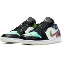 Кроссовки Air Jordan 1 Low Galaxy черные
