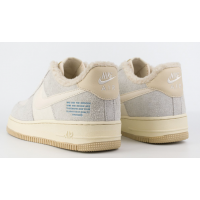 Кроссовки Nike Air Force 1 Low '07 LV8 Sherpa Photon Dust с мехом