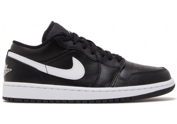 Nike Air Jordan 1 Low черные с белым