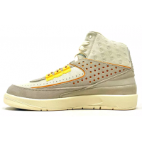 Nike Air Jordan 2 бежево-белые 