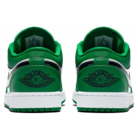 Кроссовки Nike Air Jordan 1 Low бело-зеленые