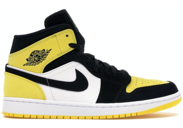 Nike кроссовки Air Jordan 1 Retro Low Yellow/Black