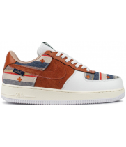 Nike Air Force 1 Low Cardigan White Brown