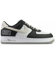 Nike Air Force 1 Low Black Grey Logo