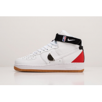 NBA x Nike Air Force 1 High White Bright Crimson