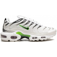 Nike Air Max Plus TN White Neon Metallic Silver