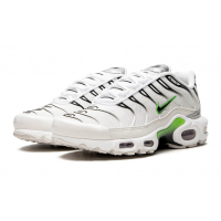 Nike Air Max Plus TN White Neon Metallic Silver