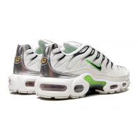 Nike Air Max Plus TN White Neon Metallic Silver