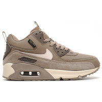 Nike Air Max 90 Mid Grey Beige зимние