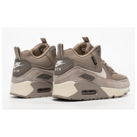 Nike Air Max 90 Mid Grey Beige зимние