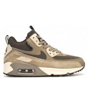 Nike Air Max 90 Mid Beige Grey зимние