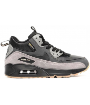 Nike Air Max 90 Mid Black Grey зимние