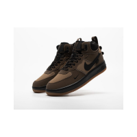 Nike Air Force 1 Mid Tan Brown Black