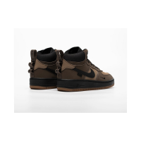 Nike Air Force 1 Mid Tan Brown Black