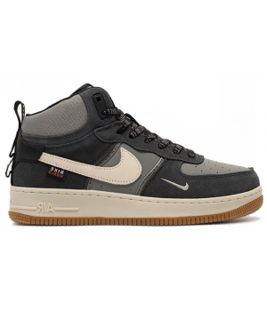 Nike Air Force 1 Mid Grey Cream