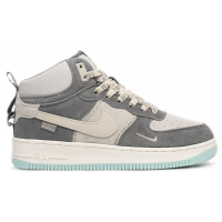 Nike Air Force 1 Mid Grey White Blue