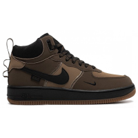 Nike Air Force 1 Mid Tan Brown Black