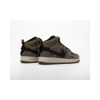 Кроссовки Nike Air Force 1 Mid Brown Green Black