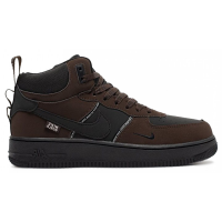 Nike Air Force 1 Mid Dark Brown Black