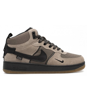 Кроссовки Nike Air Force 1 Mid Beige Black