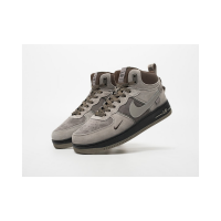 Кроссовки Nike Air Force 1 Mid Grey Brown Black