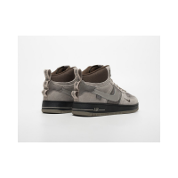 Кроссовки Nike Air Force 1 Mid Grey Brown Black