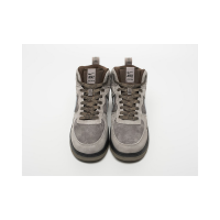 Кроссовки Nike Air Force 1 Mid Grey Brown Black