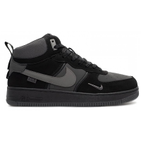 Кроссовки Nike Air Force 1 Mid Grey Black