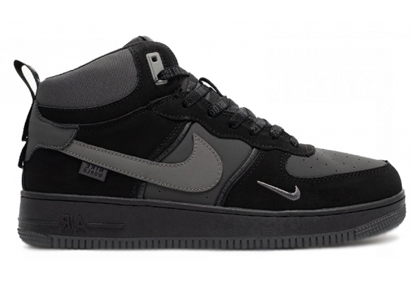 Кроссовки Nike Air Force 1 Mid Grey Black