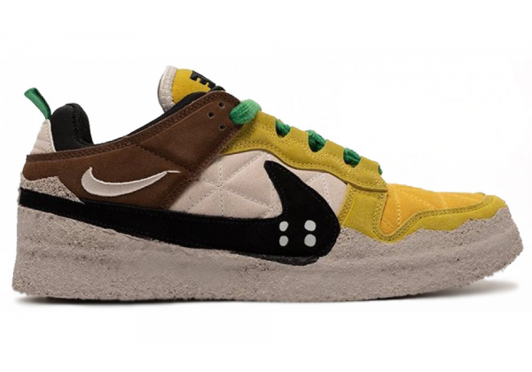 Cactus Plant Flea Market x Nike Dunk Low Yellow Brown