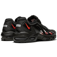 Кроссовки Nike Supreme x Air Max 96 'Black' Black/Speed Red/Clear