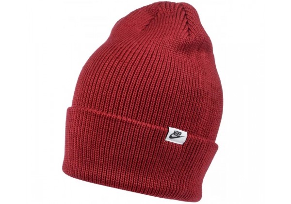 Шапка Nike Sportswear Beanie Cuffed Futura Red