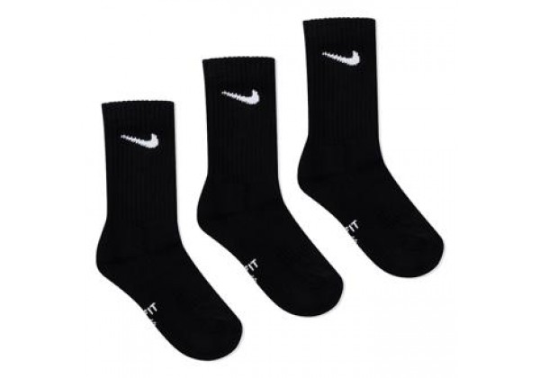 Носки Nike Dri-FIT Performance Basic Crew 3-Pack Black