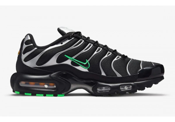 Кроссовки Nike Air Max 96 черные с зеленым 