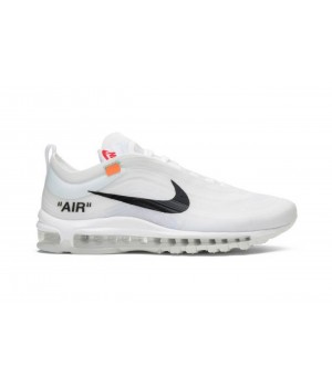 Кроссовки Nike Air Max 97 X Off-White The Ten Белые