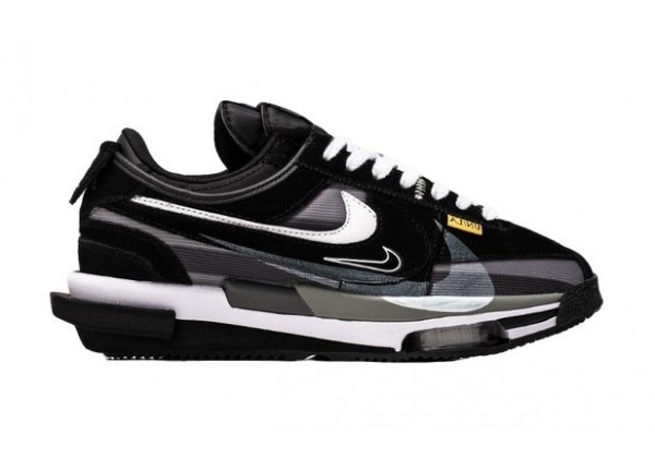 Кроссовки Nike x Union LA x Sacai x Cortez Black Grey White