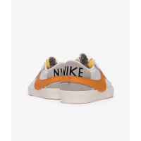 Кроссовки Nike Cortez белые с оранжевым 