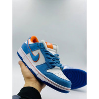 Nike Dunk голубые с белым