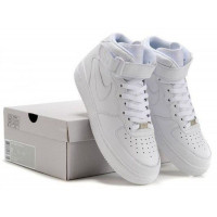 Кроссовки Nike Air Force 1 Mid All White