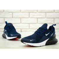 Nike кроссовки Air Max 270 черные с синим