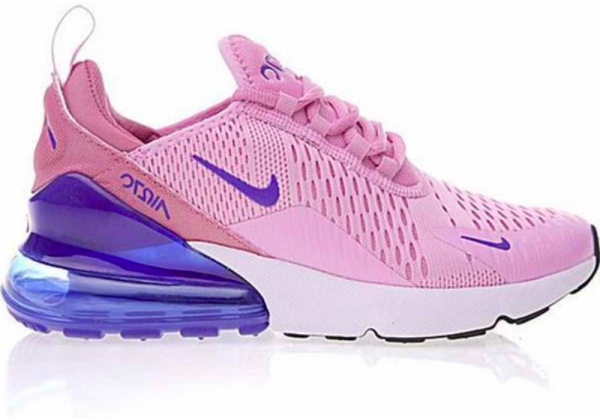 Nike кроссовки Air Max 270 белые с розовым